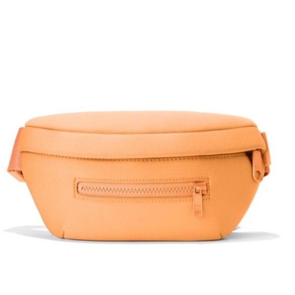 Dagne Dover Ace Neoprene Fanny Pack Waist Bag Hands Free Orange